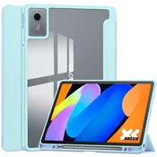 GS Ovitek s prozorno hrbtno stranjo in držalom za pisalo za Lenovo Idea Tab 11/Tab K11 11 (2. generacija), moder