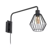 Eglo 99349 - Zidno svetlo TABILLANO 1xE27/40W/230V