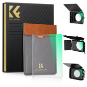 K&F Black Mist 1/4 Filter 4x5.65 Dreamy Effect Cinema Square Filter Compatible with Tilta and Smallrig