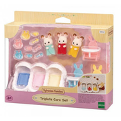 Sylvanian triplets care set ( EC5532 )