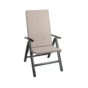 Sedež za vrtni stol - 47x115 cm - Kostanjeva rjava