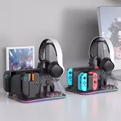 IPEGA višenamjenska stanica za punjenje, hlađenje i pohranu za Nintendo Switch 2/Nintendo Switch 1