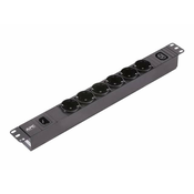 APC EPDU1010B-SCH grenuttag 7 AC-utgangar 1U Svart
