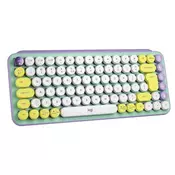 LOGITECH Bežicna tastatura Pop Keys with Emoji/ mint
