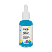 Akrilno črnilo Triton 40 ml - KREUL - turkizno modra
