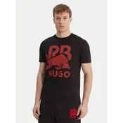 HUGO Majica Dlix_RB 50559696 Črna Regular Fit