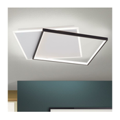 ORION LED stropna lampa Emanuel, bijela/crna - Dnevni boravak/blagovaonica - Moderan - crno i bijelo - Plastika