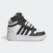 Adidas Patike za decake Hoops Mid 3.0 ac i, Belo-crne