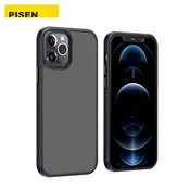 Pisen Maska za mobilni telefon iPhone 12 Pro Max, Crna