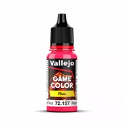 Vallejo VALL-72157 Game C. Fluo 18ml rdeča