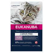 Snižena cijena! 10 kg Eukanuba Grain Free bogata lososom - Kitten (10 kg)