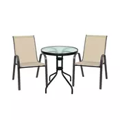 Set vrtnega pohištva za balkon Lizi beige