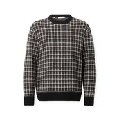 Selected Mikolas Knit - Black/Demitasse Črna