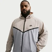 Nike Tech Mens Dri-FIT Woven Full-Zip Windrunner Jacket - Grey