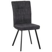 Carryhome STOL, kovina, tekstil siva