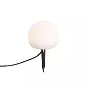 Moderna zunanja svetilka 12V bela 12cm vklj. LED IP65 - Voltaire Luno