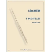 MARTIN:3 BGATELLES FLUTE ET PIANO