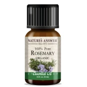Natures Answer Rosemary Essential Oil, Rožmarin, eterično olje, BIO, 15 ml