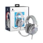 Žične igralne slušalke Spartan Gear Erato - bele (PC/PS4/PS5/X1/XSX/SWITCH/SWITCH2)