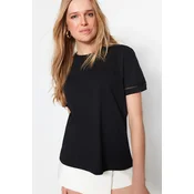Trendyol Milla Ženska majica TWOSS23TS00012, Crna