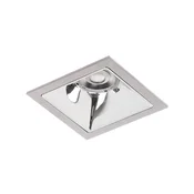BRUMBERG Apollo Mini, gladek reflektor, okrogel, 3.500 K, srebrn - Študija/pisarna - Sodobni - srebro - Aluminij