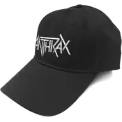 Anthrax Unisex Baseball Cap Logo (Sonic Silver)