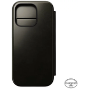 Nomad Leather Folio, green chrome - iPhone 16 Pro  (NM01385585)