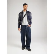 Marc OPolo DENIM Majica svetlo siva/črna