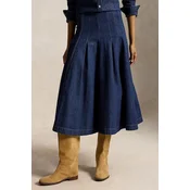 Polo Ralph Lauren razširjeno krilo denim