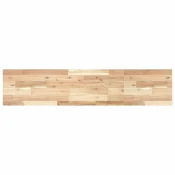 Plutajuce police 2 kom 160x30x2 cm od neobradenog drva bagrema