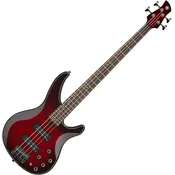Yamaha TRBX604FM RW Dark Red Burst Električna bas kitara (Kot novo)