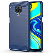 Ovitek iz karbona za Xiaomi Redmi Note 9S 9 Pro moder