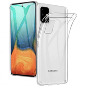 Goospery Jelly tanek silikonski ovitek za Samsung Galaxy A71 A715 - prozoren