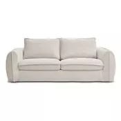 Bež sedežna garnitura za spanje/raztegljiva 236 cm Archimede – Bobochic Paris