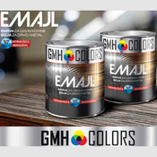 GMH COLORS - POKRIVNA BARVA ZA KOVINO - 0,75 L - OKER