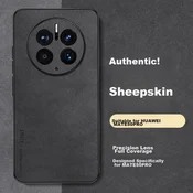 Shangsu Maska za mobilni telefon Huawei Mate 50 Pro, Crna