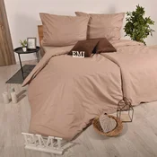Bombažna posteljnina Latte EMI, Podaljšan enojni posteljni set vsebuje 1x 140x220 + 1x 70x90