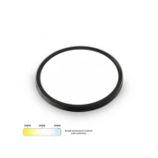 BBLINK Plafonjera, LED, LV 24W, 2800K/4000K/6000K, Crna