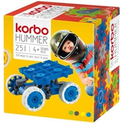 KORBO Plasticni komplet Hummer 25 plavi