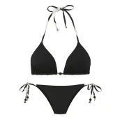 FRENCH CONNECTION Bikini črna/off-bela