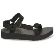 Teva za ženske. 1090969 Sandali W Midform Universal black (36), Črna, Velcro, Priložnostno