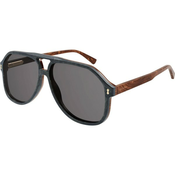 Gucci GG1042S 003 ONE SIZE (60) Modra/Siva