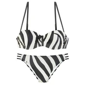 FRENCH CONNECTION Bikini črna/bela