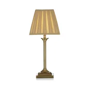 Där Lighting TAY4075-X - Namizna svetilka TAYLOR 1xE14/40W/230V bež/medeninast