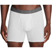 Bokserice Under Armour M UA Perf Cotton 6in-WHT