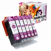 Inkdigo tusz PGI580 CLI581 kompatybilny z Canon Pixma TR7520 TS6150 TR8550 Certyfikat TÜV
