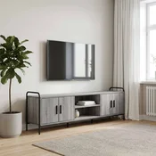 vidaXL TV omarica 167,5 x 33 x 50 cm Siva Sonoma Inženirski les