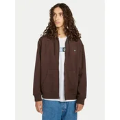 Element Majica dugih rukava Icon Rain ELYFT00204 Smeda Relaxed Fit