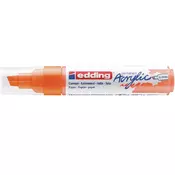 Akrilni marker E-5000 broad 5-10mm kosi vrh Edding neon narandžasta