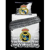 shumee Posteljnina Real Madrid King 140 x 200 cm bombažna nogometna žoga